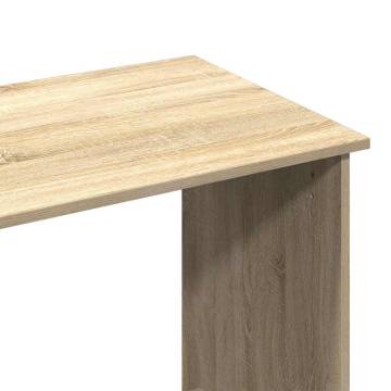  Desk Sonoma Oak 84x40x75 cm Engineered Wood