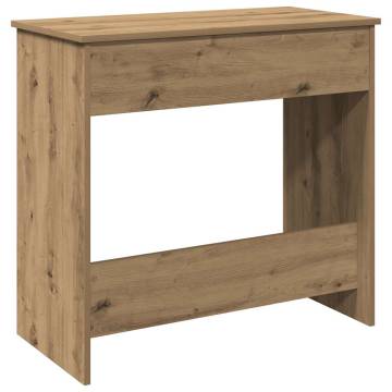  Desk Artisan Oak 80x40x75 cm Engineered Wood