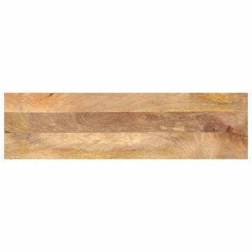  Table Top 110x30x2.5 cm Rectangular Solid Wood Mango