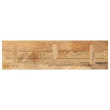  Table Top 110x30x2.5 cm Rectangular Solid Wood Mango