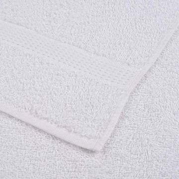  Towels 4 pcs White 100x200 cm 360 gsm 100% Cotton