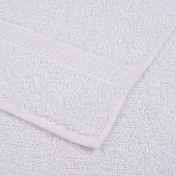  Towels 25 pcs White 100x200 cm 360 gsm 100% Cotton