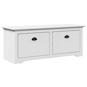  Hallway Bench BODO White 114x40x45 cm