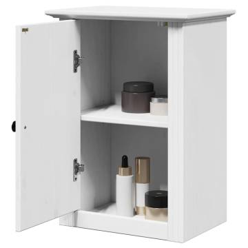  Bathroom Wall Cabinet BODO White 44x30x60 cm