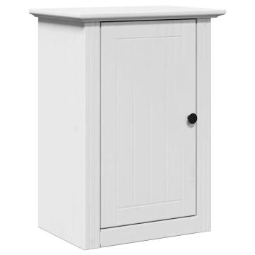  Bathroom Wall Cabinet BODO White 44x30x60 cm