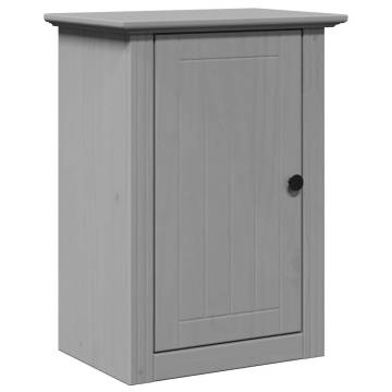  Bathroom Wall Cabinet BODO Grey 44x30x60 cm