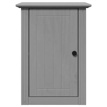  Bathroom Wall Cabinet BODO Grey 44x30x60 cm