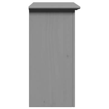  Bathroom Wall Cabinet BODO Grey 44x30x60 cm