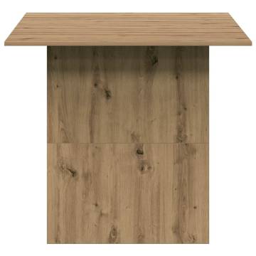  Dining Table Artisan Oak 180x90x76 cm Engineered Wood