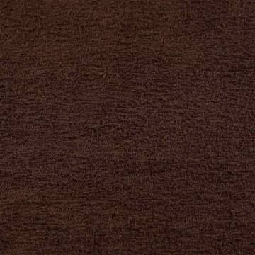  Towels 4 pcs Brown 100x200 cm 360 gsm 100% Cotton