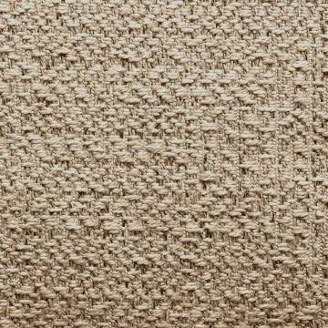  Rug ZIZUR Beige 120x170 cm Jute Look Indoor and Outdoor