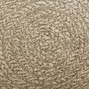  Rug ZIZUR Beige 80x250 cm Jute Look Indoor and Outdoor