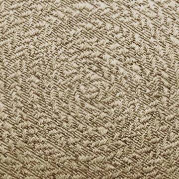  Rug ZIZUR Beige 240x340 cm Jute Look Indoor and Outdoor