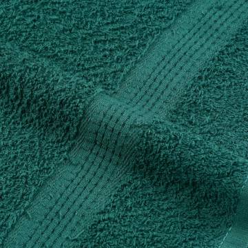  Bath Towels 2 pcs Green 100x150 cm 360 gsm 100% Cotton