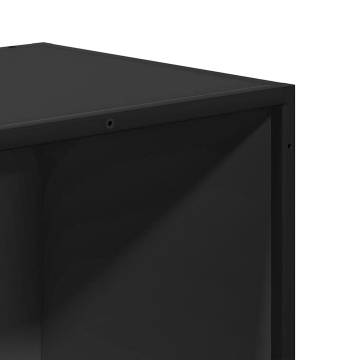  Book Cabinet Black 40x35x170.5 cm Engineered Wood