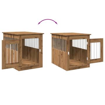  Dog Crate Furniture Artisan Oak 55x75x65 cm Engineered Wood