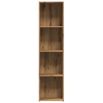  Book Cabinet Artisan Oak 36x30x114 cm Engineered Wood