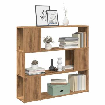  Book CabinetRoom Divider Artisan Oak 100x24x94 cm