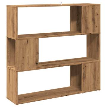  Book CabinetRoom Divider Artisan Oak 100x24x94 cm