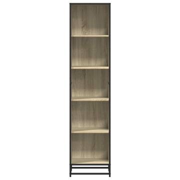  Book Cabinet Sonoma Oak 40x35x170.5 cm Engineered Wood