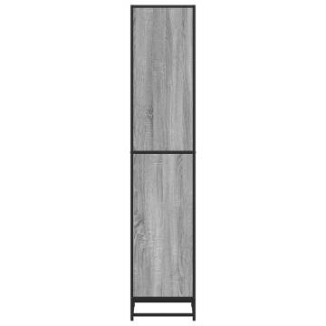  Book Cabinet Grey Sonoma 40x35x170.5 cm Engineered Wood