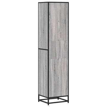  Book Cabinet Grey Sonoma 40x35x170.5 cm Engineered Wood