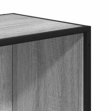  Book Cabinet Grey Sonoma 40x35x170.5 cm Engineered Wood