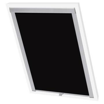 Blackout Roller Blind Black MK08