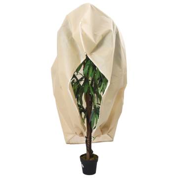 Plant Fleece Covers with Zip 10 pcs 70 g/m² 1.55x1.55 m