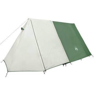 Camping Tent 3-Person Green Blackout Fabric Waterproof