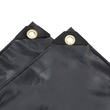 Tarpaulin Black 1.5x2 m 650 g/m²