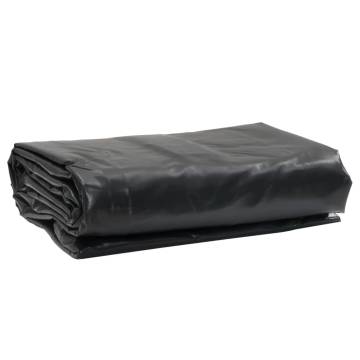 Tarpaulin Black 5x7 m 650 g/m²