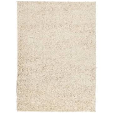 Shaggy Rug High Pile Modern Gold 200x280 cm