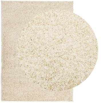 Shaggy Rug High Pile Modern Gold 200x280 cm