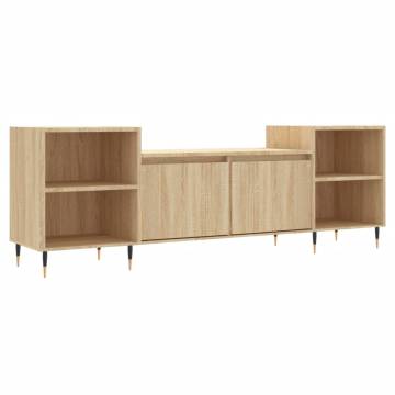 TV Cabinet Sonoma Oak 160x35x55 cm Engineered Wood