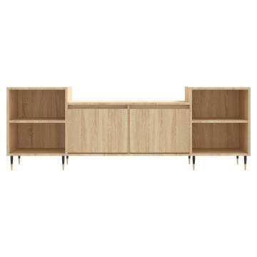 TV Cabinet Sonoma Oak 160x35x55 cm Engineered Wood