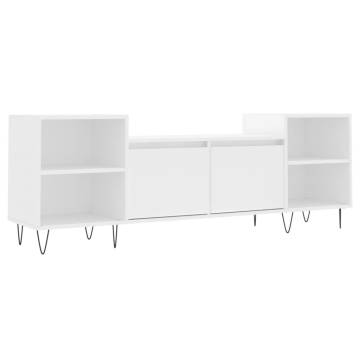 TV Cabinet White 160x35x55 cm Engineered Wood