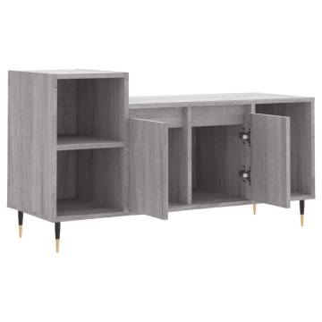 TV Cabinet Grey Sonoma 100x35x55 cm Engineered Wood