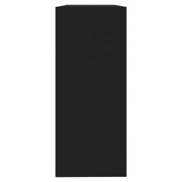 Book Cabinet/Room Divider Black 100x30x72 cm