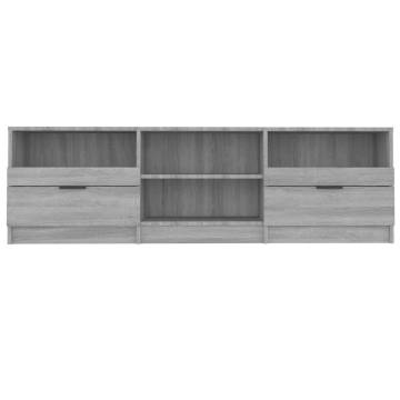 TV Cabinet Grey Sonoma 150x33.5x45 cm Engineered Wood