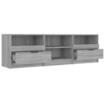 TV Cabinet Grey Sonoma 150x33.5x45 cm Engineered Wood