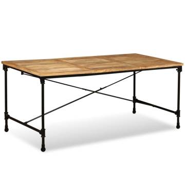 Dining Table Solid Mango Wood 180 cm