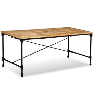 Dining Table Solid Mango Wood 180 cm