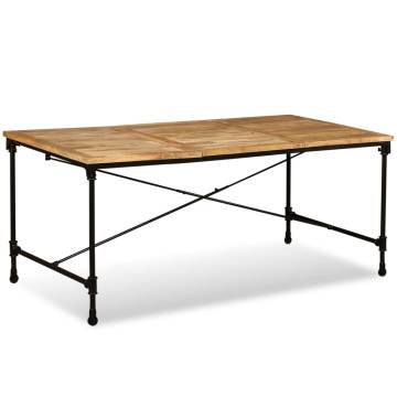 Dining Table Solid Mango Wood 180 cm