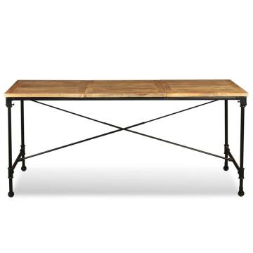 Dining Table Solid Mango Wood 180 cm