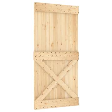 Door NARVIK 100x210 cm Solid Wood Pine