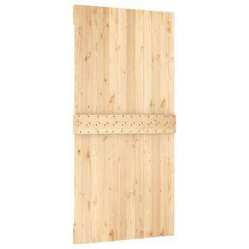 Door NARVIK 100x210 cm Solid Wood Pine