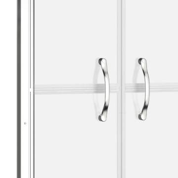 Shower Door Half Frosted ESG 86x190 cm