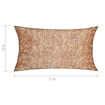 Camouflage Net with Storage Bag 4x7 m Beige