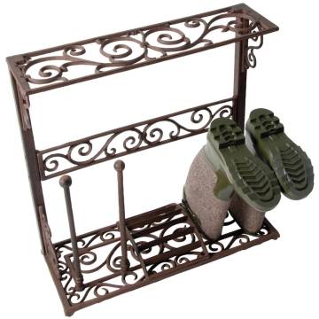 Esschert Design Boot Rack Size S Cast Iron LH58